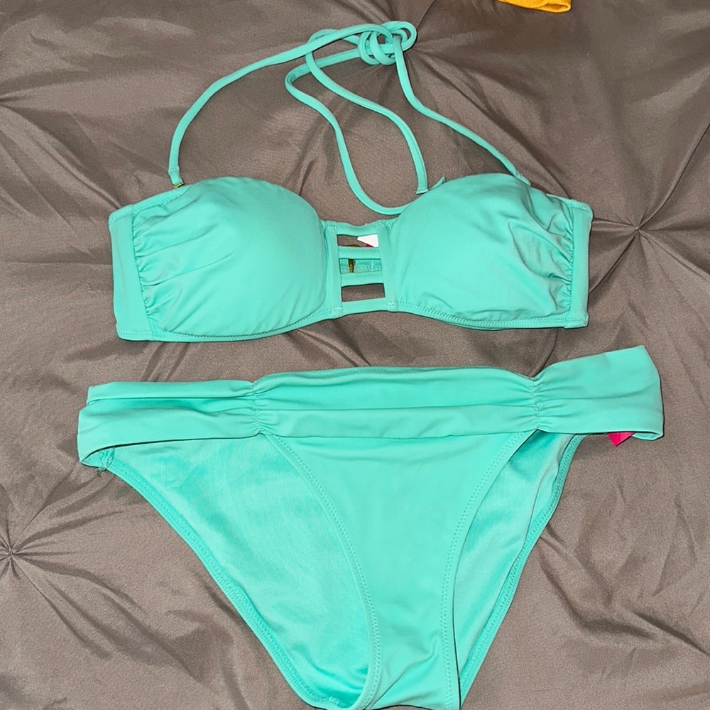 Victoria’s Secret teal bikini